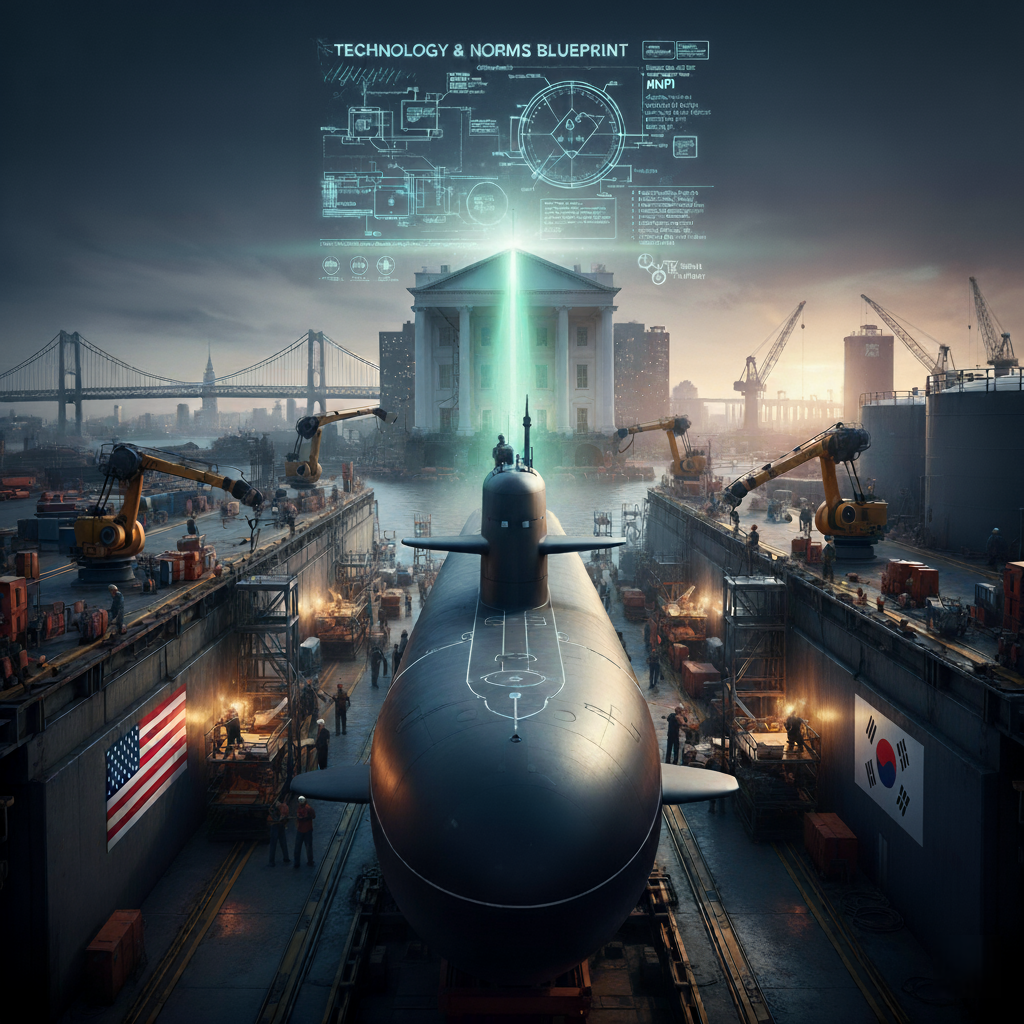 [관세 타결 이후 한국경제 조선업②] 핵추진잠수함 미국서 건조?⸱⸱⸱기술·규범·산업역학 얽힌 기회와 리스크 분석
