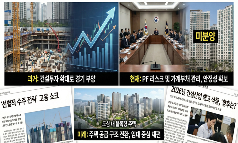 [건설·부동산 패러다임 전환 上] '성장'에서 '관리'로⸱⸱⸱부동산 PF 및 가계부채 리스크 관리 중심 기조 