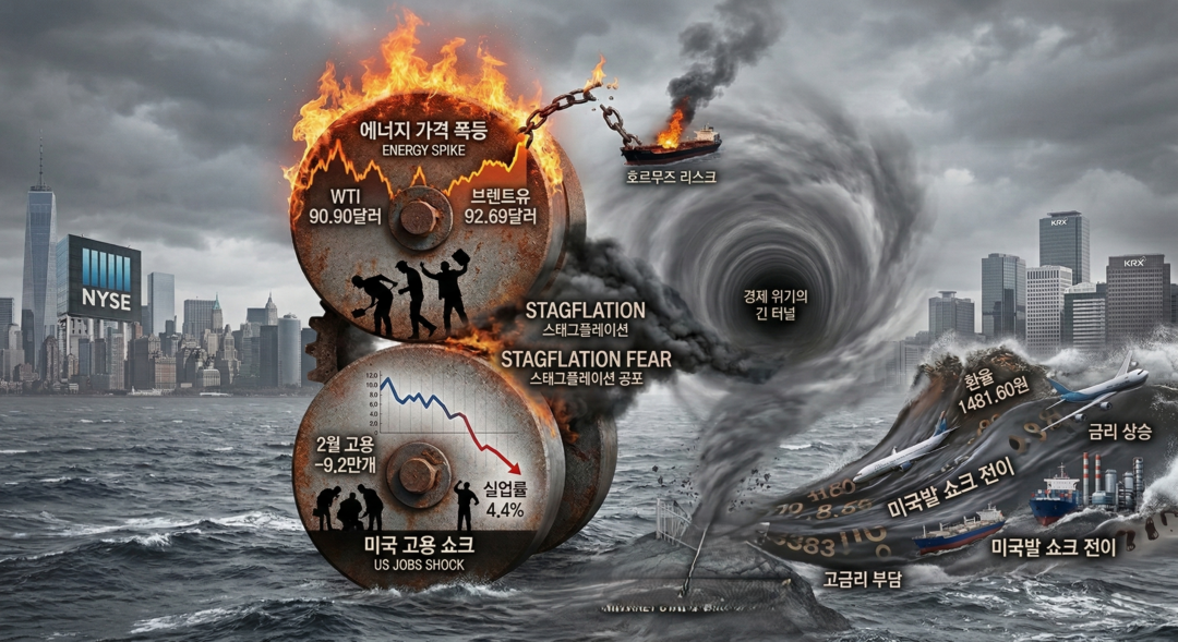 [심층] 유가 90달러·고용 쇼크 겹쳤다⸱⸱⸱스태그플레이션 공포, 한국 경제 정조준