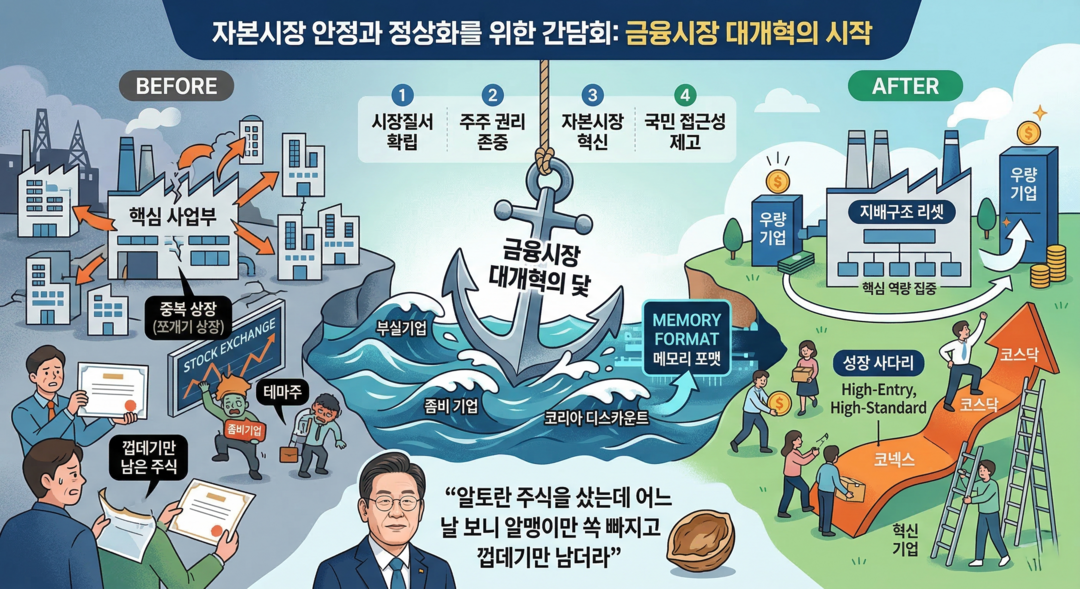 [이재명標 자본시장 4대 개혁] ㊤ 자본시장 '메모리 포맷'⸱⸱⸱부실기업 퇴출로 선순환 구축