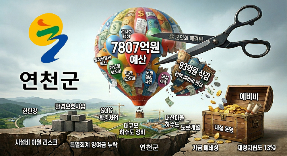 [연천군 2026 예산분석] ㊦ 군의회, 이미지성 행사·방만한 SOC에 제동⸱⸱⸱93억 삭감