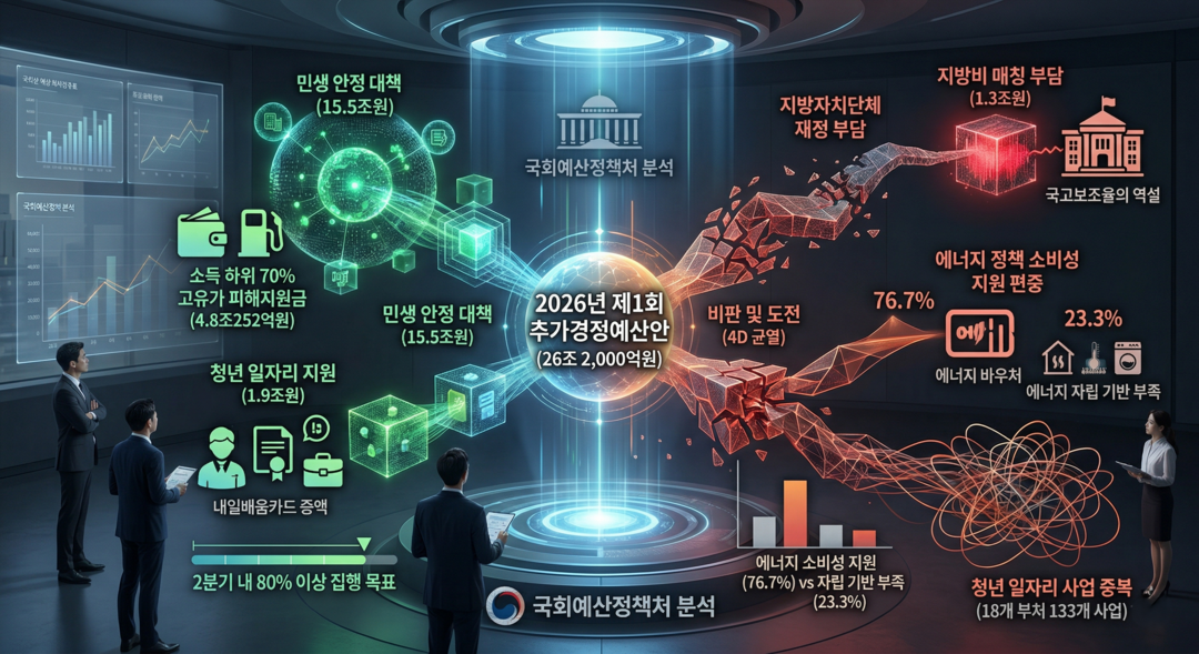 [정부 제1회 추경 분석] ㊦ 15조 민생 예산 실효성 검증···지방재정 부담 한계 극복할까