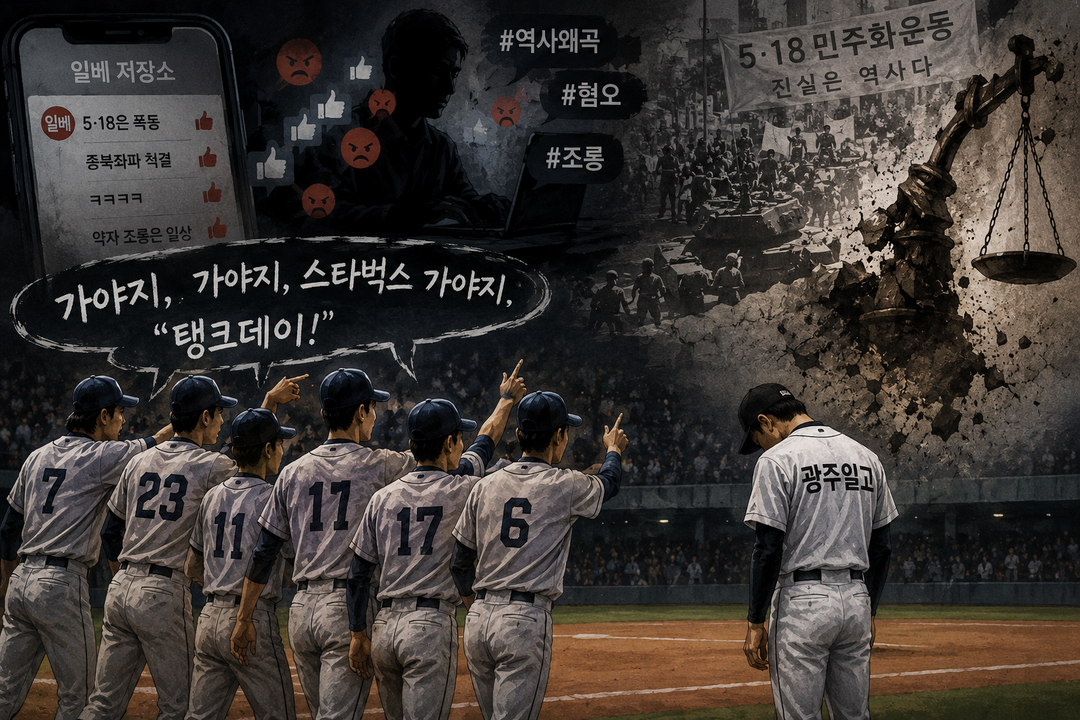 [칼럼] 그라운드로 내려온 '일베'의 유희···우리는 멸멸(蔑滅)의 시대를 살고 있다